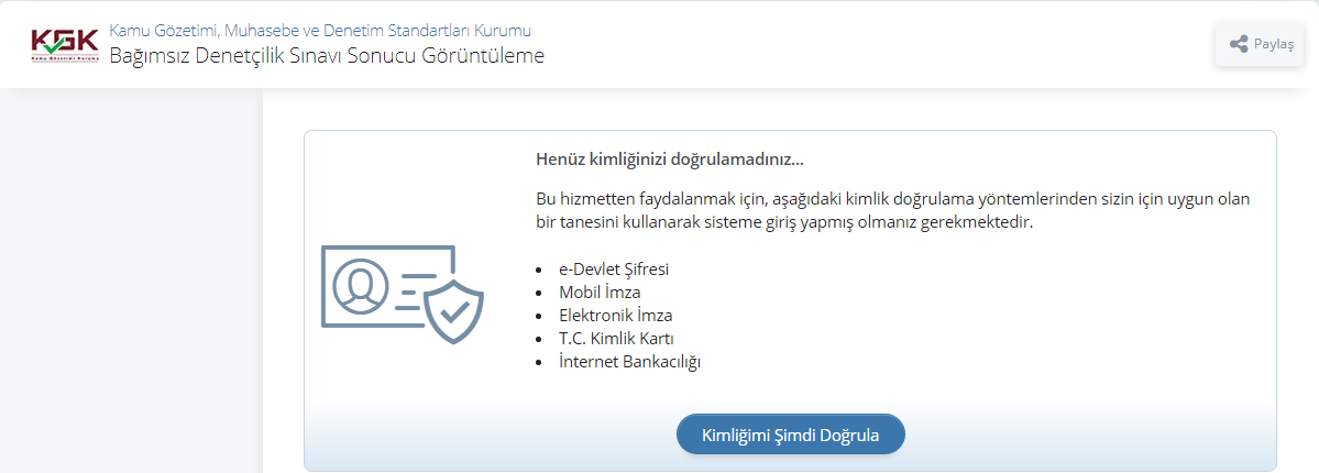 Bağımsız_Denetçi_Sınav_Sonuç_Sorgu_Ekranı