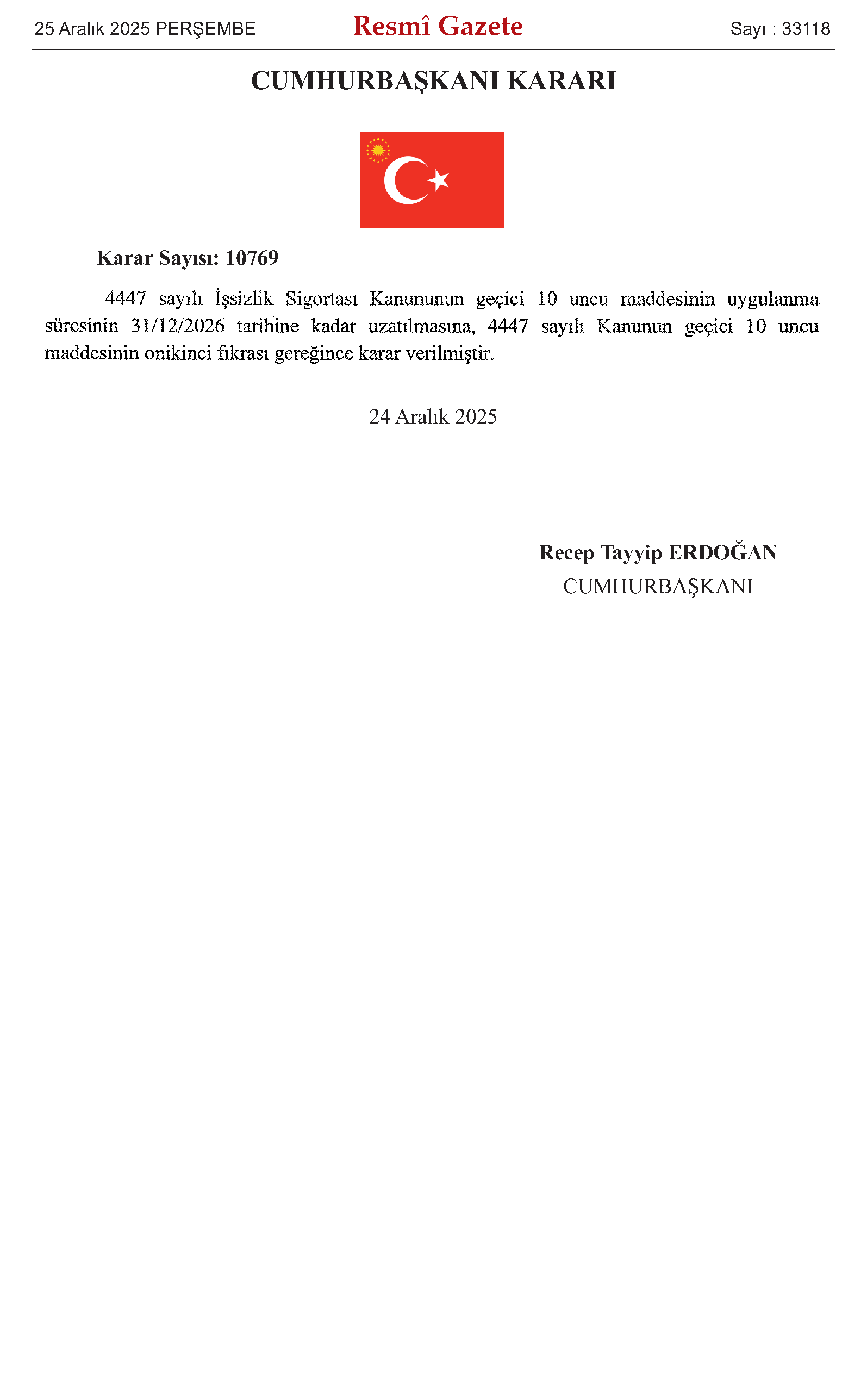 4447 Sayılı İşsizlik Sigortası Kanununun Geçici 10. Maddesi-1