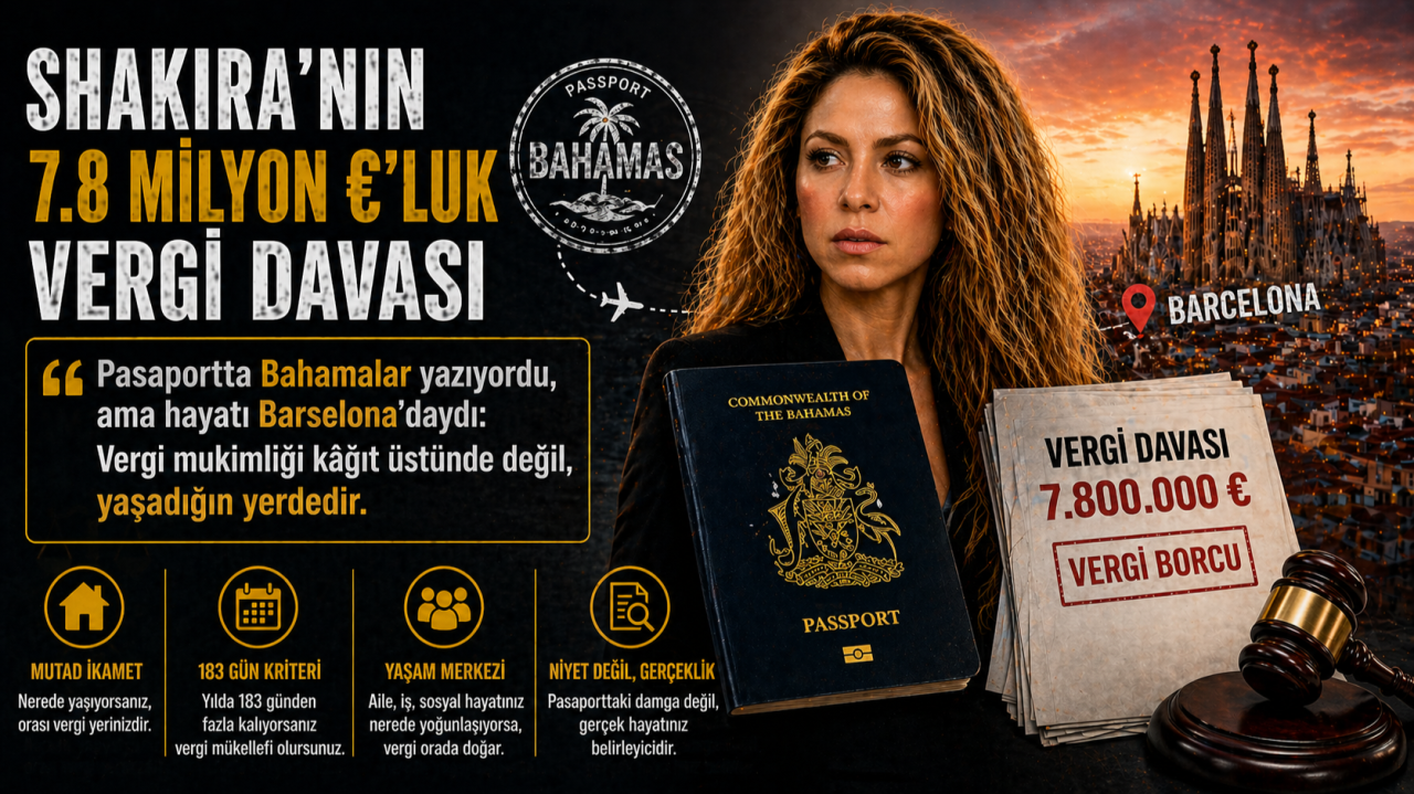 Pasaportta Bahamalar yazıyordu, ama hayatı Barselona’daydı: Vergi mukimliği kağıt üstünde değil, yaşadığın yerdedir...