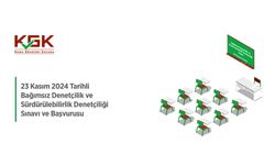 Bağımsız Denetçilik ve Sürdürülebilirlik Denetçiliği Sınavı İlanı (23.09.2024)