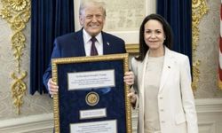 Machado, Nobel Ödülü'nü Trump'a sundu