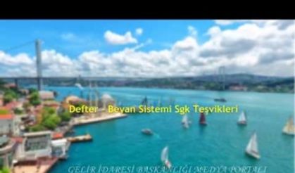 Defter Beyan Sistemi Sgk Teşvikleri