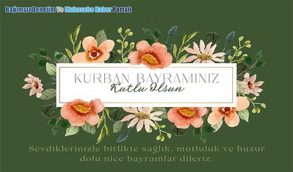 Kurban Bayramınız Kutlu Olsun...