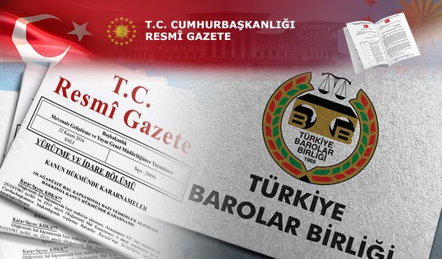 TÜRKİYE BAROLAR BİRLİĞİ REKLAM YASAĞI YÖNETMELİĞİNDE  DEĞİŞİKLİK YAPILMASINA DAİR YÖNETMELİK