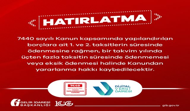 HATIRLATMA !!!