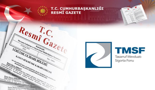 Tasarruf Mevduatı Sigorta Fonu Fon Kurulunun 07/12/2023 Tarihli ve 2023/473 Sayılı Kararı