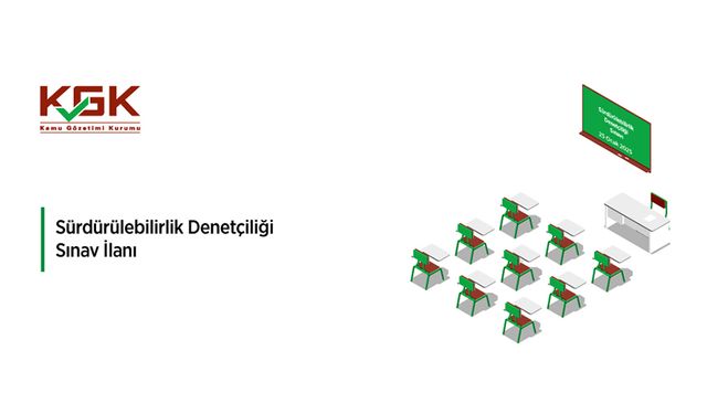 SÜRDÜRÜLEBİLİRLİK DENETÇİLİĞİ SINAV İLANI (ŞUBAT 2025)