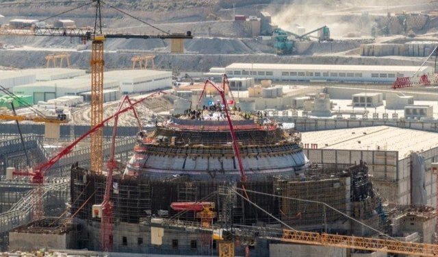 Akkuyu Nükleer Santrali'nde elektrik üretiminin başlayacağı tarih belli oldu