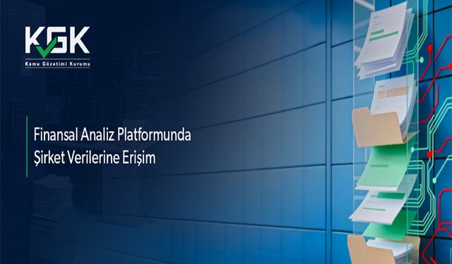 Finansal Analiz Platformunda Şirket Verileri Erişime Açılmıştır.