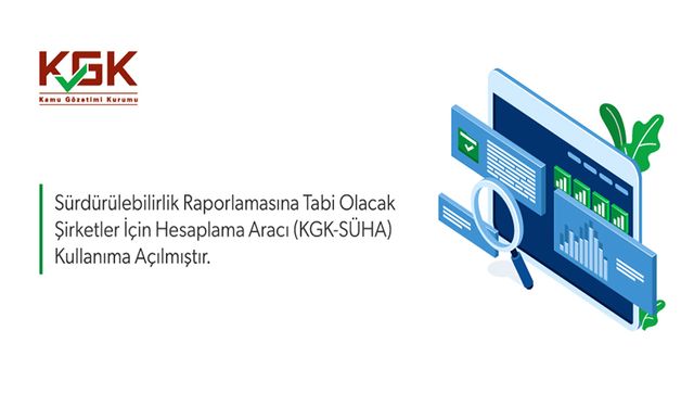 Sürdürülebilirlik Raporlamasına Tabi Olacak Şirketler İçin Hesaplama Aracı (KGK-SÜHA)