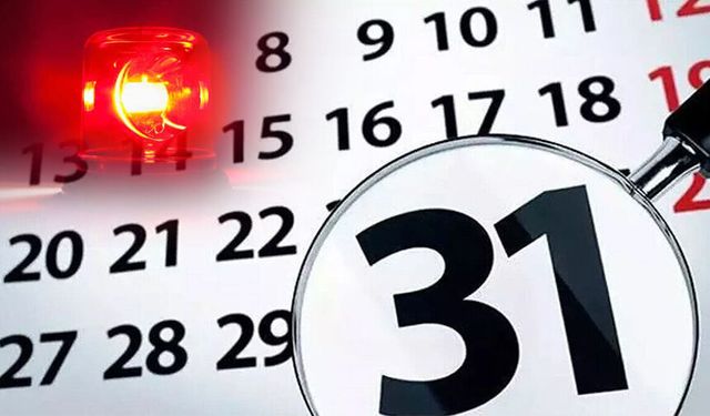Son gün 31 Aralık 2026: Şirketler için kırmızı alarm