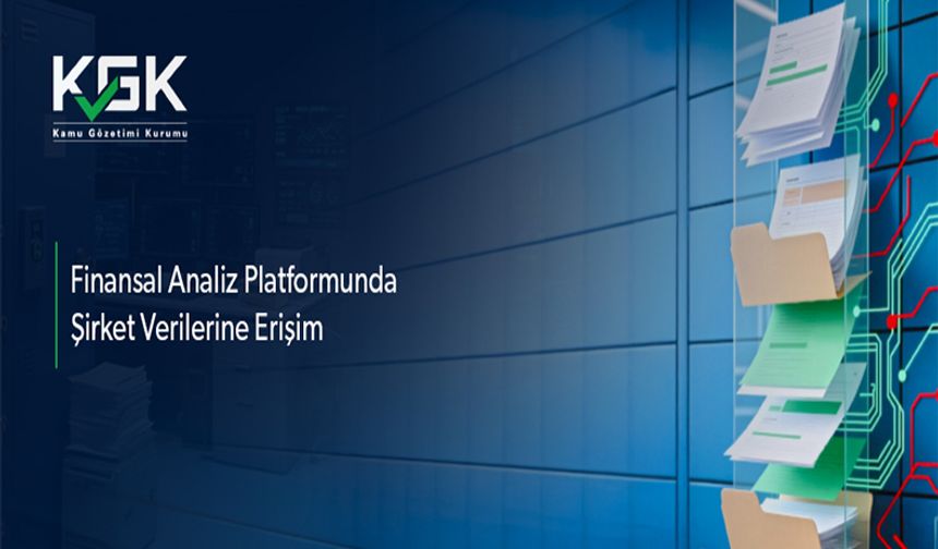 Finansal Analiz Platformunda Şirket Verileri Erişime Açılmıştır.
