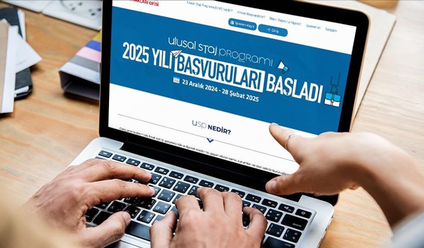 Ulusal staj programı devam ediyor
