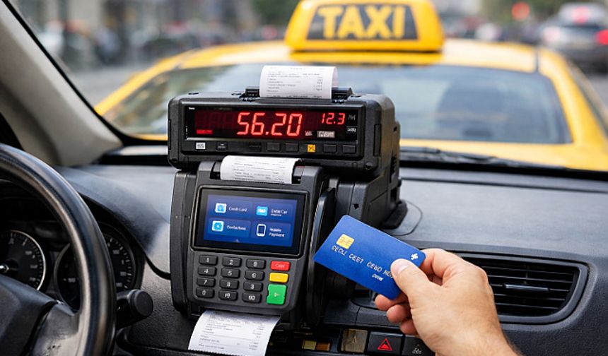 Taksilerde POS cihazı zorunluluğu başlıyor