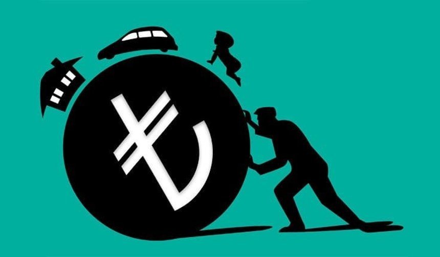 Borçlan-harca-öde, borçlan-harca-öde, borçlan…