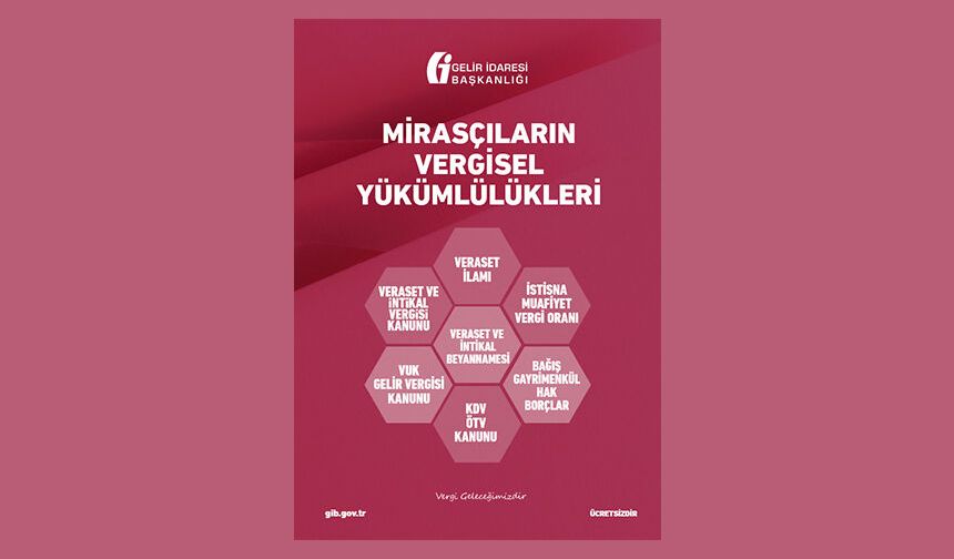 Mirasçıların Vergisel Yükümlülükleri Rehberi ile Veraset ve İntikal Vergisi Broşürü Yayımlandı