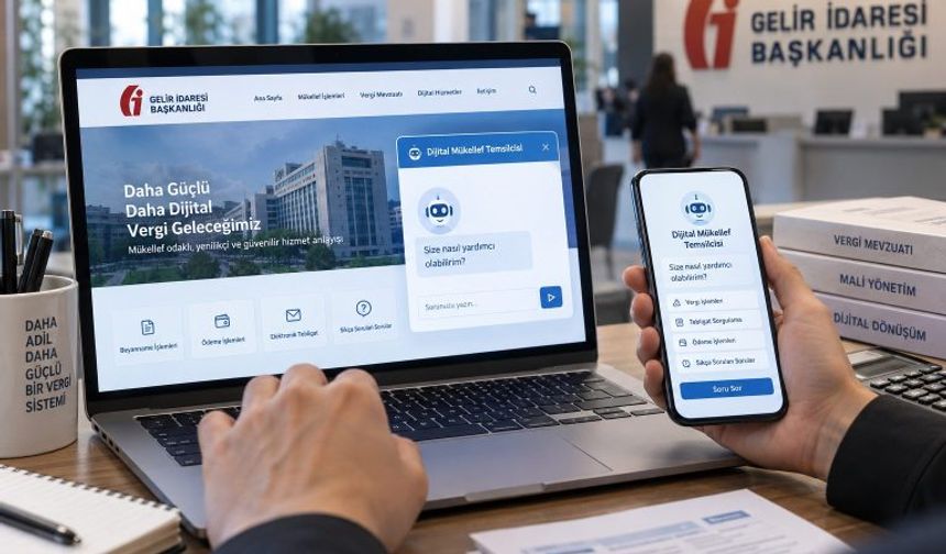 GİB'den yapay zeka destekli dijital mükellef temsilcisi projesi