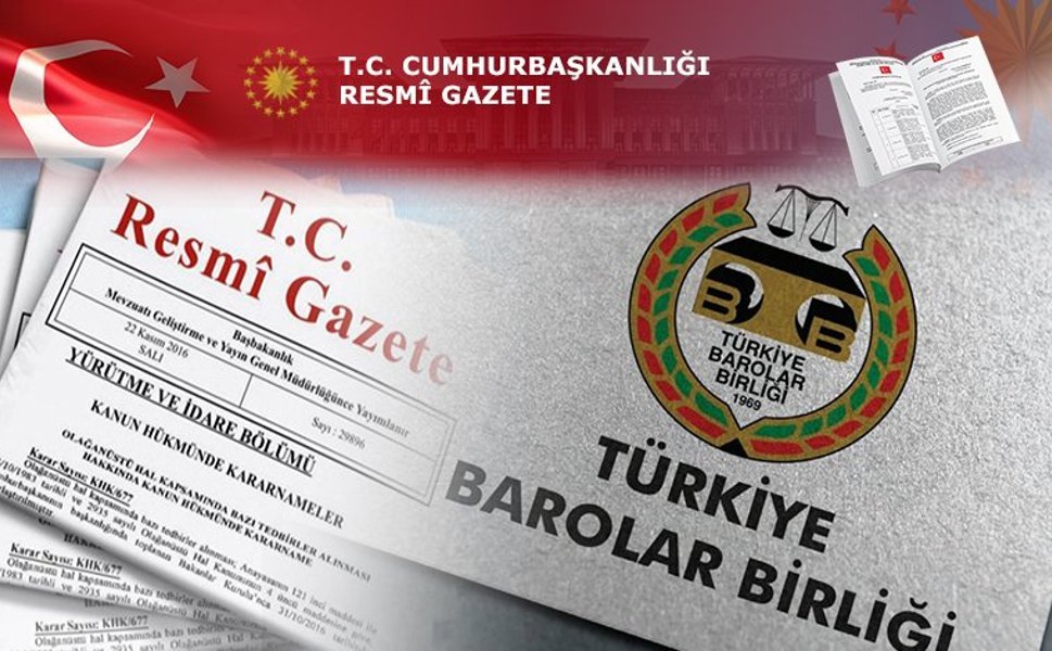 AVUKATLIK ASGARİ ÜCRET TARİFESİNDE DEĞİŞİKLİK YAPILMASINA DAİR TARİFE