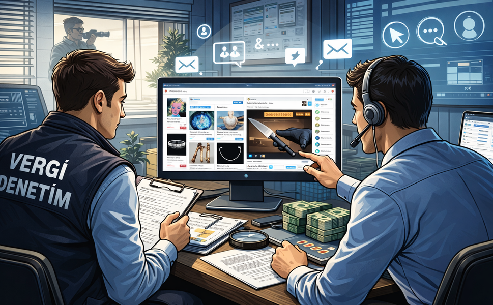 Mezat düzenleyenler Maliye'nin radarına girdi